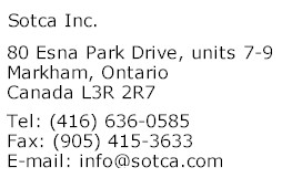 Sotca Inc. Contact Information